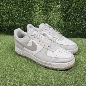 Nike Air Force 1 '07 LV8 Light Silver Pumice Sneakers‎ FJ4170-003 Mens Size 11